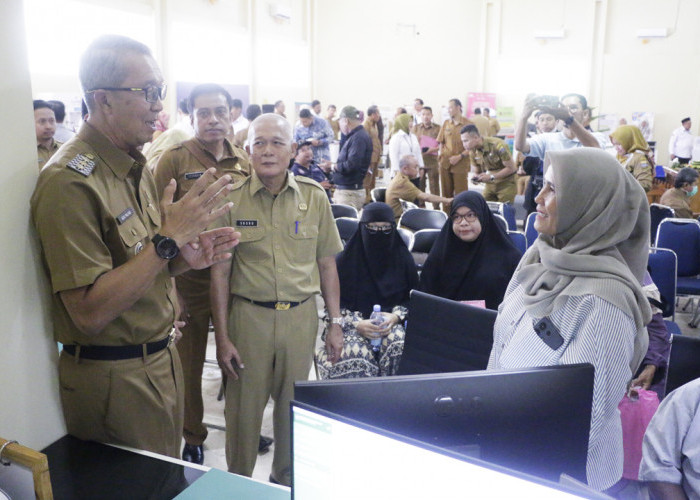 APRESIASI: Masyarakat mengapresiasi dan berterimakasih, kepada Pj Walikota Agus Mulyadi beserta jajaran, atas hadirnya MPP dengan berbagai jenis layanan dalam satu tempat.