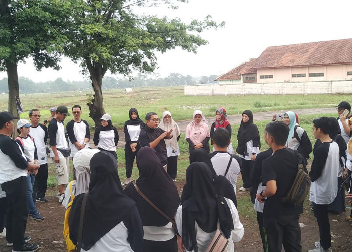 Kepala Bappelitbangda Agus Herdhyana, memaparkan kendala dan situasi jalur yang akan dilalui. Pemimpin harus mampu memastikan, semua berjalan dengan baik. 