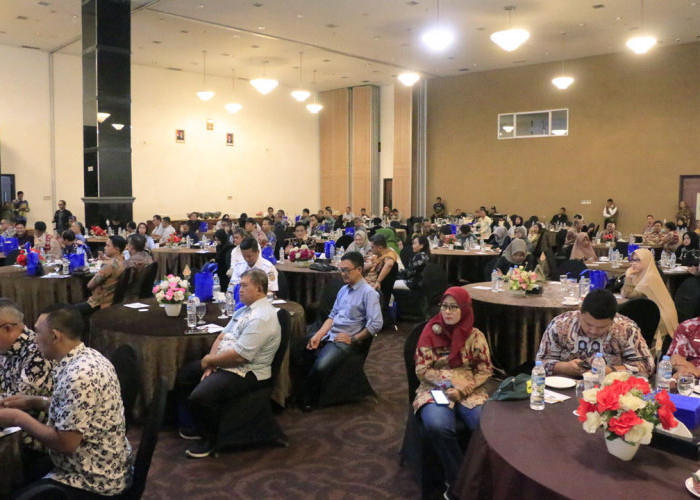 ANTUSIAS: Lebih dari 200 peserta Tax Gathering Awards 2024, antusias mengikuti kegiatan yang menjadi inspirasi wajib pajak, agar lebih patuh membayar kewajibannya.