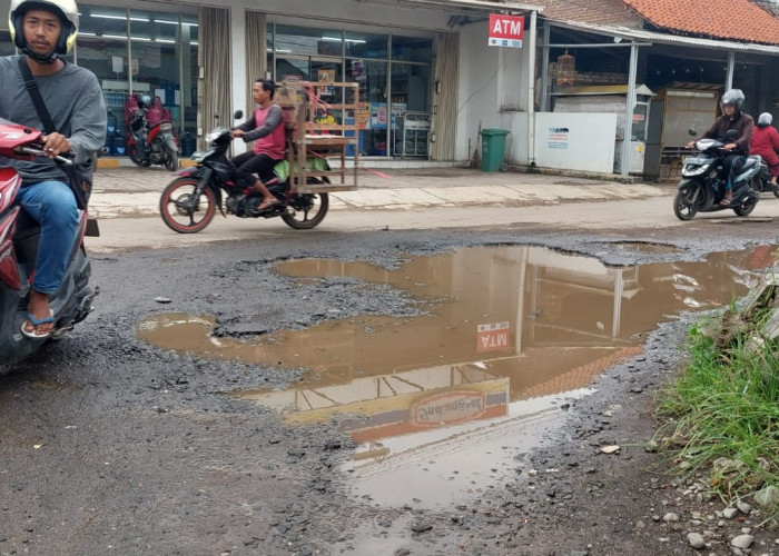 Jalan Ki Ageng Tapa Tengahtani Banyak Lubang