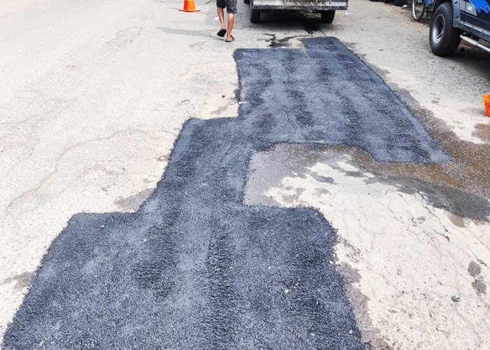 BERTAHAP: Segenap jajaran DPUTR berkomitmen, untuk terus melakukan perbaikan dan peningkatan jalan serta infrastruktur lainnya, secara bertahap.