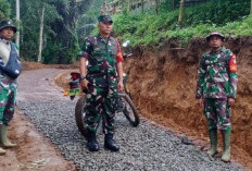 SUMRINGAH WAJAH WARGA DESA CIPASUNG, BERKAH HADIRNYA SATGAS TMMD