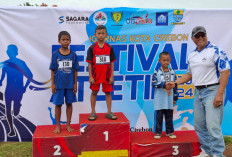 Peserta Festival Atletik Bersaing Ketat