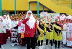 SDN Galunggung Tutup Perayaan Hari Kemerdekaan dengan Jalan Santai