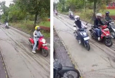 Ruas Jalan Rusak Viral, Malam Dicor, Pagi Langsung Dilalui Kendaraan Warga, 416 Meter Rusak Lagi