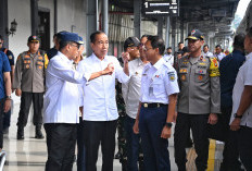 Presiden Jokowi Nilai Arus Mudik Berjalan Baik