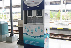 Air Siap Minum Gratis, PT KAI Layani Penumpang Jelang Momen Nataru Sediakan Water Station