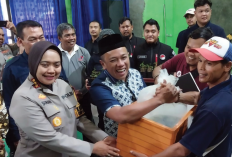 Polresta Cirebon Lakukan Program Perkarangan Pangan Bergizi Masyarakat di Desa Trusmi Kulon 