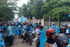 Partai Gelora Kampanye Terakhir Pemilu 2024, Konvoi Damai Sapa Masyarakat Kota Cirebon
