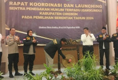 Bawaslu Kabupaten Cirebon Luncurkan Sentra Gakkumdu Pilkada 2024