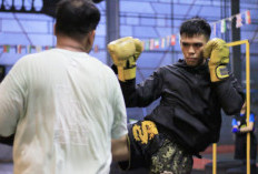 Persiapan Pop Kota, Atlet Muaythai Ikuti Training Center