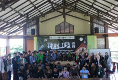 Puluhan Mahasiswa UIN Siber Syekh Nurjati Cirebon  Gelar Falak Day 2024 di Kebun Raya Kuningan