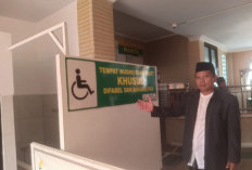 Masjid Agung Al Imam Majalengka Sediakan Tempat Wudhu dan Toilet Khusus untuk Disabilitas