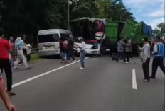 Truk Tak Kuat Menanjak Penyebab Tabrakan Beruntun di Tol Cipularang