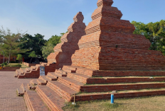 Ini Kondisi Alun-alun Kejaksan, Gapura Utama Berupa Candi Bentar Retak