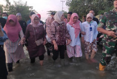 Bupati Nina Tinju Lokasi Terdampak Banjir