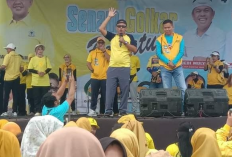 Ribuan Warga dan Kader Ikuti Senam Golkar Bersatu