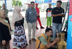 Jelang Arus Mudik, SPBU di Kabupaten Cirebon di Ceka Pompa Ukur BBM 