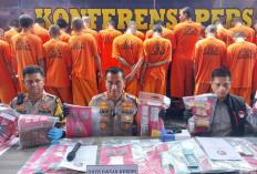 Satgas Narkotika Polresta Cirebon Bekuk 35 Pelaku 