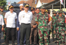 Kegiatan TMMD di Kubang Bangun Jembatan Cikabar