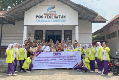 Tim PKM STIKKU Kampus 2 RS Ciremai Dorong Pemberdayaan Sampah dengan Komposting dan Bank Sampah