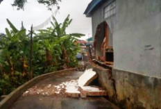 Dinding Rumah Warga Ambruk, BPBD Lakukan Penanganan Darurat