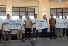 PT Pos Properti Indonesia Menggandeng BMH Salurkan Bantuan ke Palestina