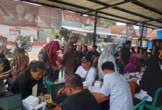 Ratusan Warga Padati Gebyar Pelayanan Terpadu di Kecamatan Tukdana