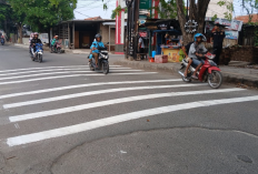 Mendesak Jalan Perjuangan di Pasang Marka Jalan Pita Penggaduh