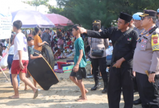 Kunjungi Tempat Wisata, Kapolres Indramayu Minta Orang Tua Jaga Anak-anak