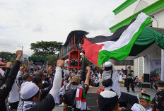 Ribuan Massa Padati Masjid Syiarul Islam, Baznas Kuningan Kumpulkan Donasi Setengah Miliar untuk Palestina