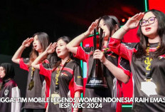 Bangga! Tim Mobile Legends Women Indonesia Raih Emas di IESF WEC 2024