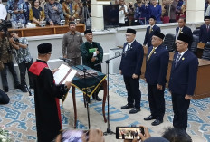 Pimpinan DPRD Kota Cirebon Resmi Dilantik