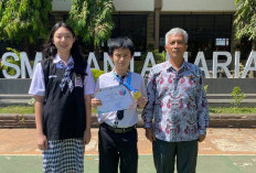 Siswa SMA Santa Maria 1 Juara OSN Tingkat Nasional