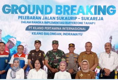 KPI Kilang Balongan Gelar Groundbreaking Pelebaran Jalan Sukaurip-Sukareja