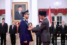 Jokowi Lantik Tonny sebagai KSAU