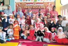 RA Tahfiz Quran Attaqwa Gelar Kirab Merah Putih 