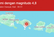 Gempa Terkini Hari Ini Guncang Bali, Bersamaan dengan yang Terjadi di Papua dengan Magnitudo 5,1 SR