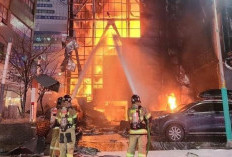 Hotel Terbakar, 54 Orang Terluka 