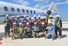 Mulus, Pendaratan Pesawat Jet Berpenumpang di Bandara IKN