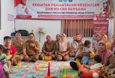 Tekan Angka Stunting, Kecamatan Juntinyuat Lakukan Pemeriksaan Kesehatan dan PMT