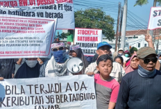 Warga Sandera Truk Batubara, Minta Aktifitas  Stockpile Ditutup