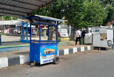 Berubah Fungsi, Alun-alun Ciledug  Dipakai Pasar Malam dan PKL Berjualan