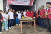 Pembagian Nasi Kotak Warnai Peringatan HUT ke-52 PDIP dan HUT ke-17 TMP