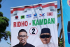 Tim Pemenangan Ridhokan Mengaku Senang Ada Baliho Dirusak